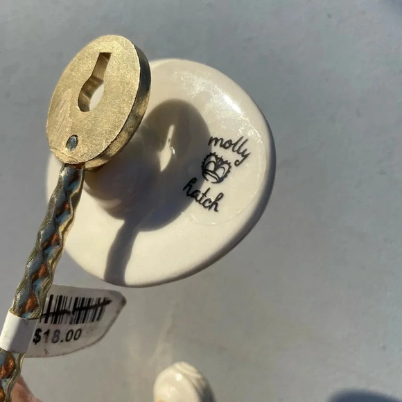 NWT Anthropologie Molly Hatch “L” Ceramic Hook - Picture 11 of 12